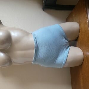 Arq Women's Light Blue Shorts Nwot Size L BOXER BRIEF High Waist Lot 26